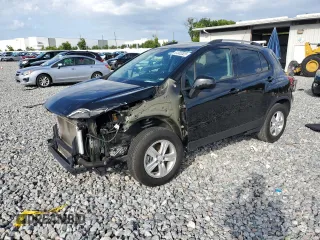 2021 Chevrolet Trax LT with VIN KL7CJLSB2MB317666, listed as a Copart auction lot 61003525 with 75,754 mi miles and Non repairable. Bid and sale history available at DreamBid. Image 1.