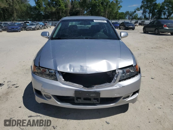 2007 Acura TSX Navi with VIN JH4CL96917C007853, listed as a Copart auction lot 53333895 with 122,573 mi miles and Salvage Title. Bid and sale history available at carsss.com. Image 5.