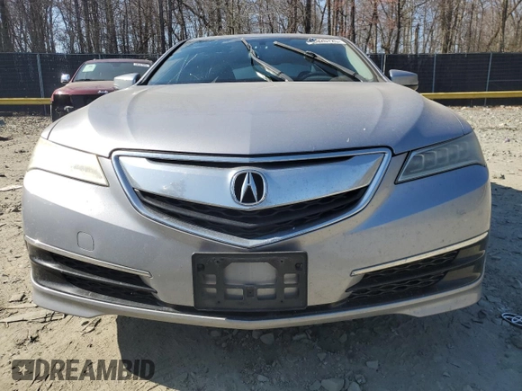 2015 Acura TLX V6 with VIN 19UUB2F32FA017038, listed as a Copart auction lot 48926725 with 182,164 mi miles and Salvage Title. Bid and sale history available at carsss.com. Image 5.