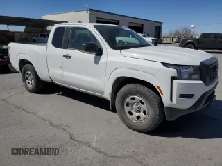 2024 Nissan Frontier S with VIN 1N6ED1CL5RN674048, listed as a Copart auction lot 49461315 with 6,052 mi miles and Salvage Title. Bid and sale history available at DreamBid. Image 4.