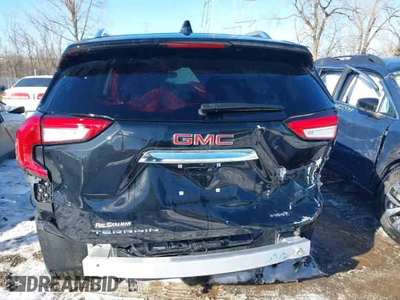 2024 GMC Terrain Denali with VIN 3GKALXEG7RL286363, listed as a IAAI auction lot 41610957 with 1,989 mi miles and . Bid and sale history available at DreamBid. Image 17.