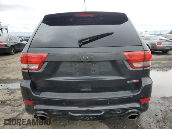2012 Jeep Grand Cherokee SRT8 with VIN 1C4RJFDJ4CC350907, listed as a Copart auction lot 49409205 with 171,352 mi miles and Clean Title. Bid and sale history available at carsss.com. Image 6.