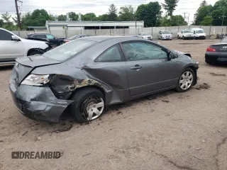2010 Honda Civic Cpe LX with VIN 2HGFG1B63AH530829, listed as a Copart auction lot 53390954 with 100,357 mi miles and Salvage Title. Bid and sale history available at carsss.com. Image 3.
