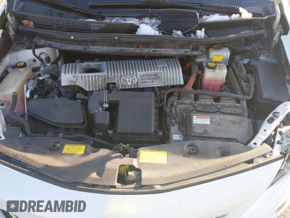 2013 Toyota Prius Two with VIN JTDZN3EU2D3203031, listed as a IAAI auction lot 41013249 with 145,247 mi miles and . Bid and sale history available at DreamBid. Image 10.