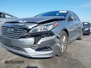 2017 Hyundai Sonata SE with VIN 5NPE24AF2HH540622, listed as a IAAI auction lot 41626257 with 85,476 mi miles and . Bid and sale history available at DreamBid. Image 6.