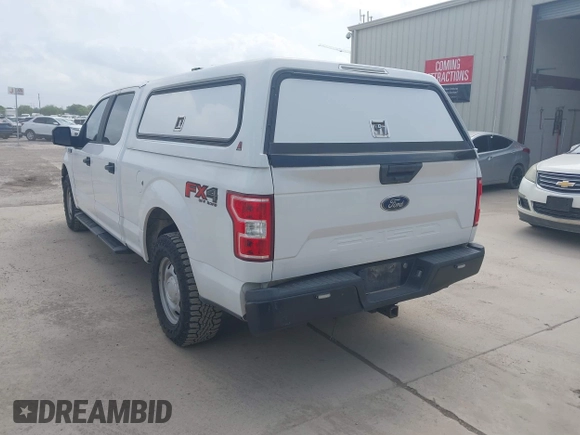 2018 Ford F-150 XL with VIN 1FTFW1E53JKC39874, listed as a IAAI auction lot 42099372 with 111,563 mi miles. Bid and sale history available at carsss.com. Image 3.
