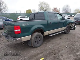 2007 Ford F-150 XLT with VIN 1FTPW14V17KA80352, listed as a IAAI auction lot 42013991 with 164,725 mi miles and . Bid and sale history available at DreamBid. Image 4.