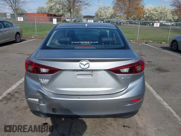 2014 Mazda 3 i Grand Touring with VIN JM1BM1W72E1196080, listed as a IAAI auction lot 42002800 with 88,772 mi miles. Bid and sale history available at carsss.com. Image 16.