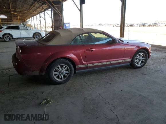 2007 Ford Mustang Deluxe with VIN 1ZVFT84N475320762, listed as a Copart auction lot 50463535 with 189,478 mi miles and Clean Title. Bid and sale history available at carsss.com. Image 3.