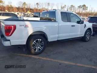 2023 Ford F-150 XL with VIN 1FTEX1EP5PKE55616, listed as a IAAI auction lot 41258148 with 23,303 mi miles and . Bid and sale history available at DreamBid. Image 4.