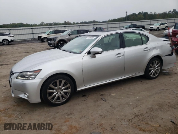 2014 Lexus GS 350 with VIN JTHCE1BL5E5023102, listed as a Copart auction lot 74055554 with 128,628 mi miles and Salvage Title. Bid and sale history available at carsss.com. Image 1.