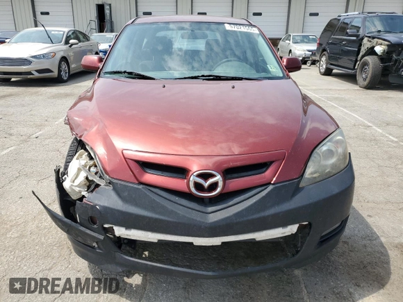 2009 Mazda 3 S Touring with VIN JM1BK343291226640, listed as a Copart auction lot 57021565 with 170,854 mi miles and Salvage title. Bid and sale history available at DreamBid. Image 5.