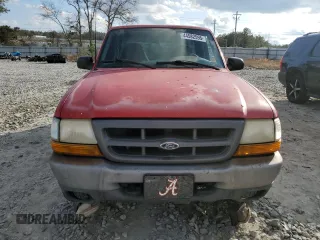 2000 Ford Ranger XL with VIN 1FTYR10VXYPA90058, listed as a Copart auction lot 44582595 with 217,339 mi miles and Salvage Title. Bid and sale history available at carsss.com. Image 5.