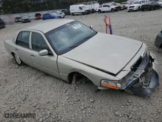2004 Mercury Grand Marquis LS Premium with VIN 2MEFM75W84X676299, listed as a Copart auction lot 70738294 with 152,180 mi miles and Salvage Title. Bid and sale history available at carsss.com. Image 4.