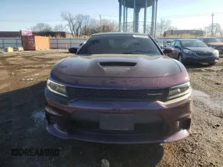 2021 Dodge Charger GT with VIN 2C3CDXHG4MH606094, listed as a Copart auction lot 49295035 with 31,983 mi miles and Salvage Title. Bid and sale history available at DreamBid. Image 5.