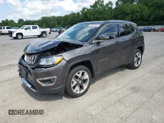 2020 Jeep Compass Limited z VIN 3C4NJDCB3LT146861, wystawiony jako Copart lot #61550035 z przebiegiem 59 611 mil mil oraz Szkoda całkowita • Salvage title. Historia ofert i sprzedaży dostępna na DreamBid. Obrazek 1.