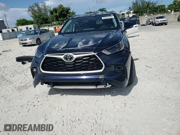 2023 Toyota Highlander L with VIN 5TDKDRAH1PS031870, listed as a Copart auction lot 62991235 with 27,099 mi miles and Non repairable. Bid and sale history available at DreamBid. Image 15.