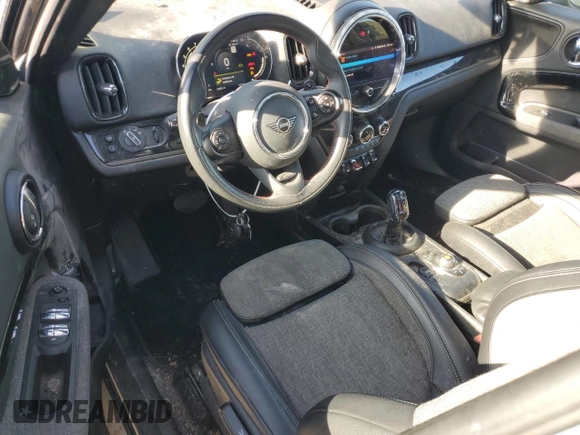 2021 MINI Countryman Cooper S with VIN WMZ53BR03M3N20743, listed as a Copart auction lot 48716094 with 22,555 mi miles and Salvage Title. Bid and sale history available at carsss.com. Image 8.