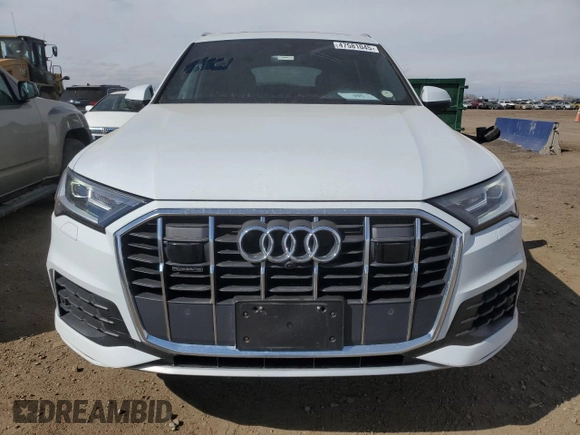 2023 Audi Q7 Premium Plus with VIN WA1LXBF74PD007183, listed as a Copart auction lot 47581045 with 10,786 mi miles and Salvage Title. Bid and sale history available at carsss.com. Image 5.