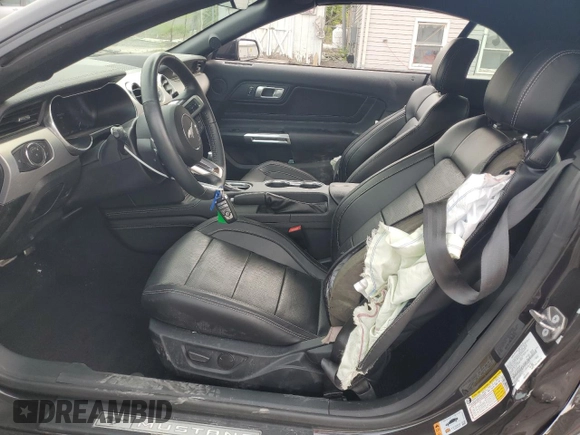 2023 Ford Mustang GT Premium with VIN 1FATP8FF1P5113266, listed as a Copart auction lot 60897915 with 4,272 mi miles and Salvage title. Bid and sale history available at DreamBid. Image 7.