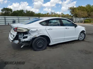 2019 Ford Fusion S with VIN 3FA6P0G76KR229610, listed as a Copart auction lot 51007905 with Not Provided miles and Clean Title. Bid and sale history available at DreamBid. Image 3.