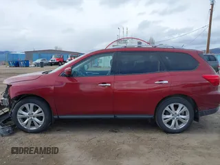 2018 Nissan Pathfinder SV with VIN 5N1DR2MM6JC657204, listed as a IAAI auction lot 41836497 with 67,108 mi miles and . Bid and sale history available at DreamBid. Image 15.