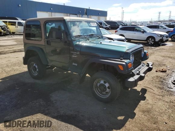 1999 Jeep Wrangler Sport with VIN 1J4FY19S2XP446059, listed as a Copart auction lot 51246105 with 183,072 mi miles and Clean Title. Bid and sale history available at carsss.com. Image 4.