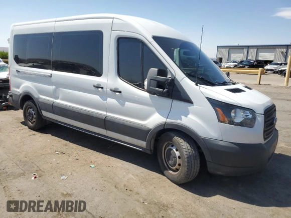2019 Ford Transit Passenger XL with VIN 1FBAX2CM4KKB71789, listed as a Copart auction lot 57677495 with 82,060 mi miles and Salvage title. Bid and sale history available at DreamBid. Image 4.