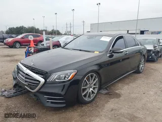 2019 Mercedes-Benz S-Class S 560 with VIN WDDUG8DBXKA471969, listed as a IAAI auction lot 41305721 with 65,215 mi miles. Bid and sale history available at carsss.com. Image 18.