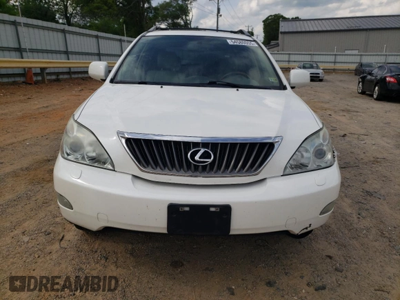 2009 Lexus RX 350 with VIN 2T2HK31U99C112925, listed as a Copart auction lot 54580055 with 168,329 mi miles and Clean Title. Bid and sale history available at DreamBid. Image 5.