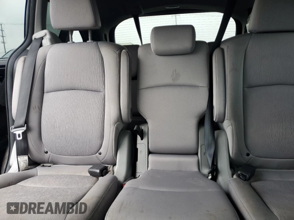 2018 Honda Odyssey EX with VIN 5FNRL6H57JB103291, listed as a Copart auction lot 58733025 with 177,279 mi miles and Salvage title. Bid and sale history available at DreamBid. Image 10.