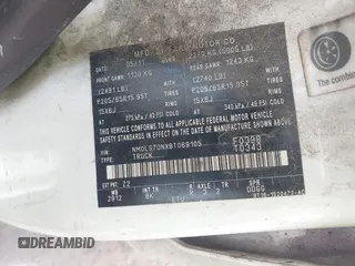 2011 Ford Transit Connect XLT с VIN NM0LS7DNXBT069105, выставлен на аукционе IAAI как лот 42449581 с пробегом 220 949 миль миль и . История ставок и продаж доступна на DreamBid. Изображение 9.