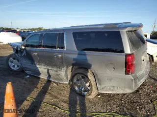 2020 Chevrolet Suburban Premier with VIN 1GNSCJKC5LR163330, listed as a Copart auction lot 85289904 with 83,448 mi miles and Salvage Title. Bid and sale history available at carsss.com. Image 2.