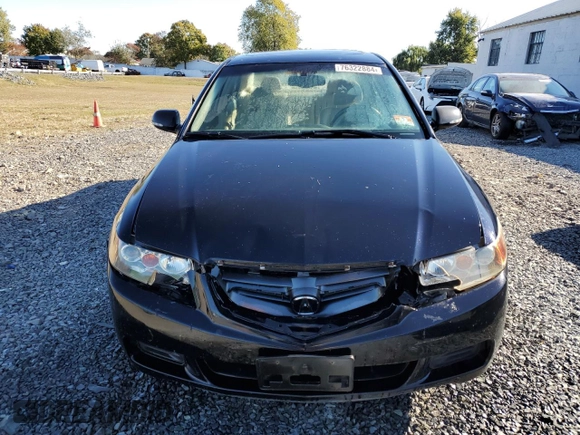 2004 Acura TSX w/Navigation with VIN JH4CL95924C046173, listed as a Copart auction lot 76322884 with 274,359 mi miles and Salvage title. Bid and sale history available at DreamBid. Image 5.