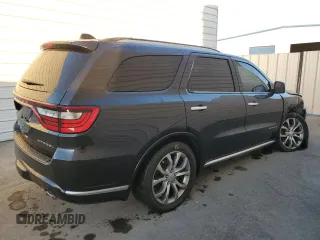 2016 Dodge Durango Citadel Anodized Platinum with VIN 1C4SDJET0GC428990, listed as a Copart auction lot 83581244 with 144,980 mi miles and Clean title. Bid and sale history available at DreamBid. Image 3.