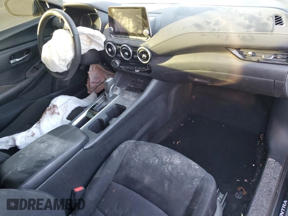 2024 Nissan Sentra SV with VIN 3N1AB8CV8RY218990, listed as a Copart auction lot 42206595 with 25,391 mi miles and Salvage Title. Bid and sale history available at DreamBid. Image 8.