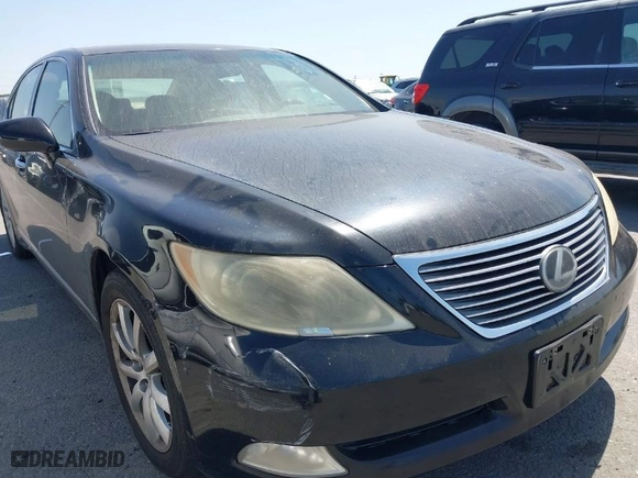 2007 Lexus LS 460 LWB with VIN JTHGL46F375001759, listed as a IAAI auction lot 41959744 with 144,668 mi miles. Bid and sale history available at carsss.com. Image 6.