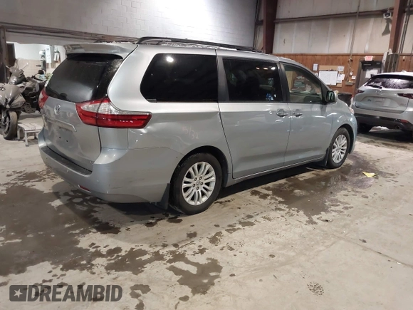 2017 Toyota Sienna XLE Auto Access Seat with VIN 5TDYZ3DC8HS769921, listed as a IAAI auction lot 41237055 with 152,509 mi miles and . Bid and sale history available at DreamBid. Image 4.