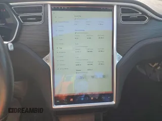 2015 Tesla Model S 85D with VIN 5YJSA1S2XFF092318, listed as a Copart auction lot 52026615 with 78,729 mi miles and Salvage Title. Bid and sale history available at carsss.com. Image 9.
