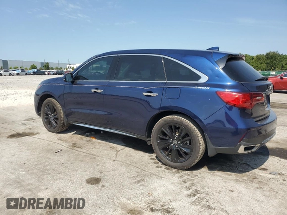2018 Acura MDX Technology z VIN 5J8YD3H53JL007874, wystawiony jako Copart lot #58306365 z przebiegiem 58 159 mil mil oraz Szkoda całkowita • Salvage title. Historia ofert i sprzedaży dostępna na DreamBid. Obrazek 2.
