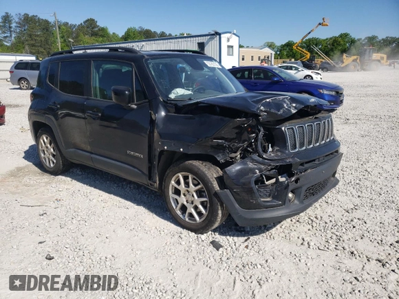 2020 Jeep Renegade Altitude with VIN ZACNJABB2LPL64164, listed as a Copart auction lot 53183135 with 172,701 mi miles and Salvage title. Bid and sale history available at DreamBid. Image 4.