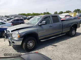 2005 Dodge 2500 SLT z VIN 3D7KS28C35G758372, wystawiony jako Copart lot #54335225 z przebiegiem 132 768 mil mil oraz Szkoda całkowita • Salvage title. Historia ofert i sprzedaży dostępna na DreamBid. Obrazek 1.