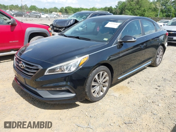 2015 Hyundai Sonata Limited with VIN 5NPE34AF5FH225582, listed as a IAAI auction lot 42155680 with 144,630 mi miles and . Bid and sale history available at carsss.com. Image 17.