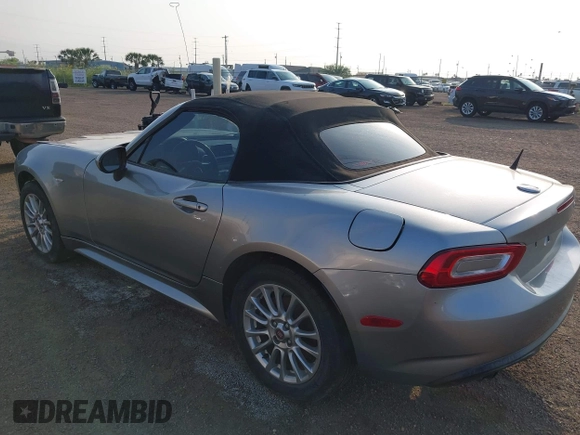 2017 FIAT 124 Spider Lusso with VIN JC1NFAEK5H0101807, listed as a IAAI auction lot 42203847 with Not provided miles and . Bid and sale history available at DreamBid. Image 3.