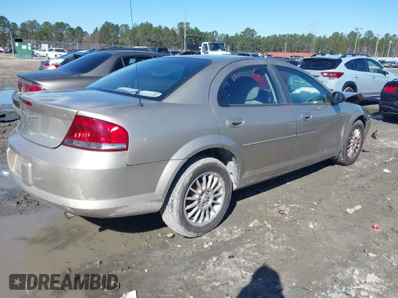 2004 Chrysler Sebring LX z VIN 1C3EL46X74N148104, wystawiony jako IAAI lot #41635081 z przebiegiem 60 674 mil mil oraz . Historia ofert i sprzedaży dostępna na DreamBid. Obrazek 4.