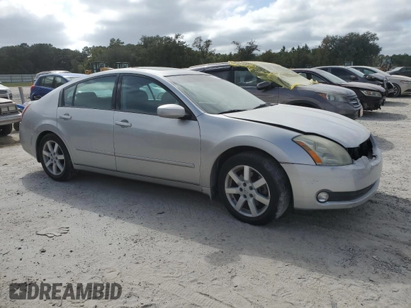 2005 Nissan Maxima 3.5 SL with VIN 1N4BA41E85C871280, listed as a Copart auction lot 76478334 with 95,476 mi miles and Non Repairable. Bid and sale history available at carsss.com. Image 4.