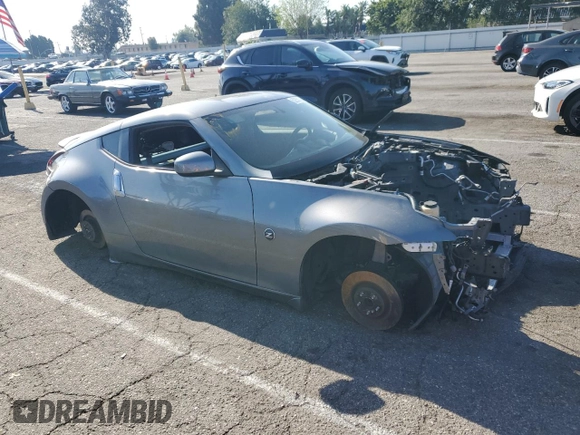 2017 Nissan 370Z with VIN JN1AZ4EH7HM952761, listed as a Copart auction lot 52350355 with 0 mi miles and Salvage Title. Bid and sale history available at carsss.com. Image 4.