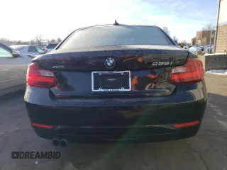 2015 BMW 2 Series 228i xDrive with VIN WBA1F7C50FVX96051, listed as a Copart auction lot 43630094 with 106,267 mi miles. Bid and sale history available at carsss.com. Image 6.
