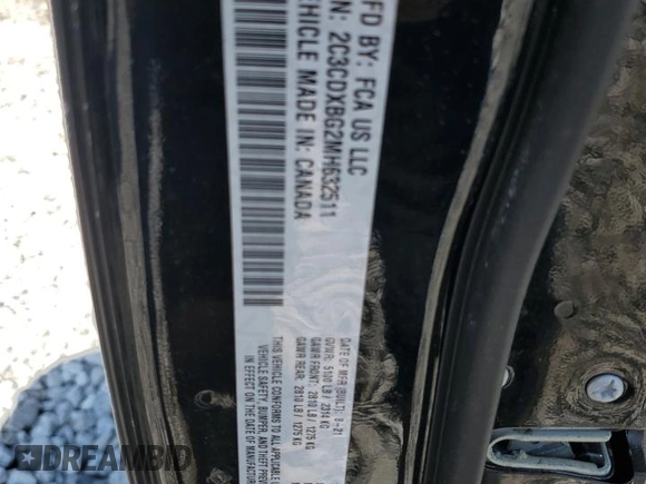 2021 Dodge Charger SXT with VIN 2C3CDXBG2MH632511, listed as a Copart auction lot 53585375 with 40,653 mi miles and Clean Title. Bid and sale history available at DreamBid. Image 12.
