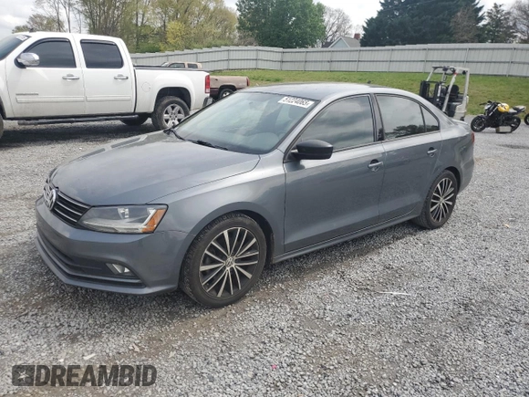 2017 Volkswagen Jetta Sport z VIN 3VWD17AJ7HM298129, wystawiony jako Copart lot #51224065 z przebiegiem 100 818 mil mil oraz Szkoda całkowita • Salvage title. Historia ofert i sprzedaży dostępna na DreamBid. Obrazek 1.